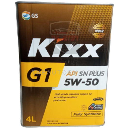 Kixx G1 5W-50 Fully Synthetic Engine Oil - 4 Litres