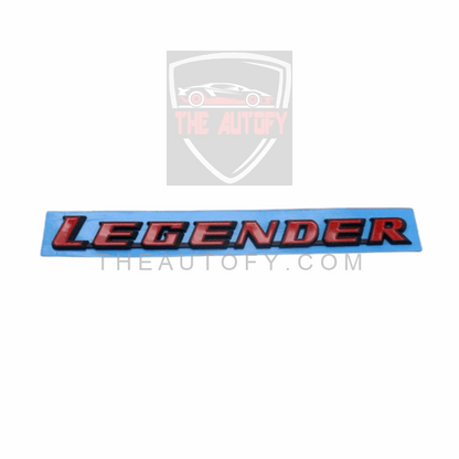 Toyota Fortuner Legender Rear Logo | Monogram - Model 2016-2024