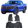 MGU97DFlatRexineFloorMatsSetBlack