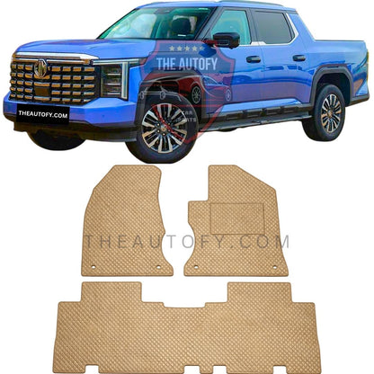MG U9 Rexine Floor Mats - Model 2025-2026