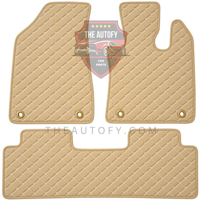 MG HS 7D Flat Floor Mats - Model 2026-2027