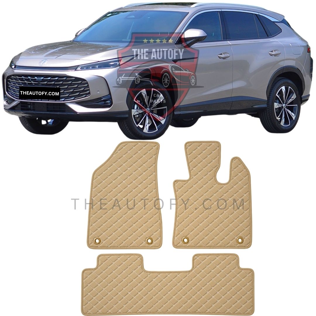 MG HS 7D Flat Floor Mats - Model 2026-2027