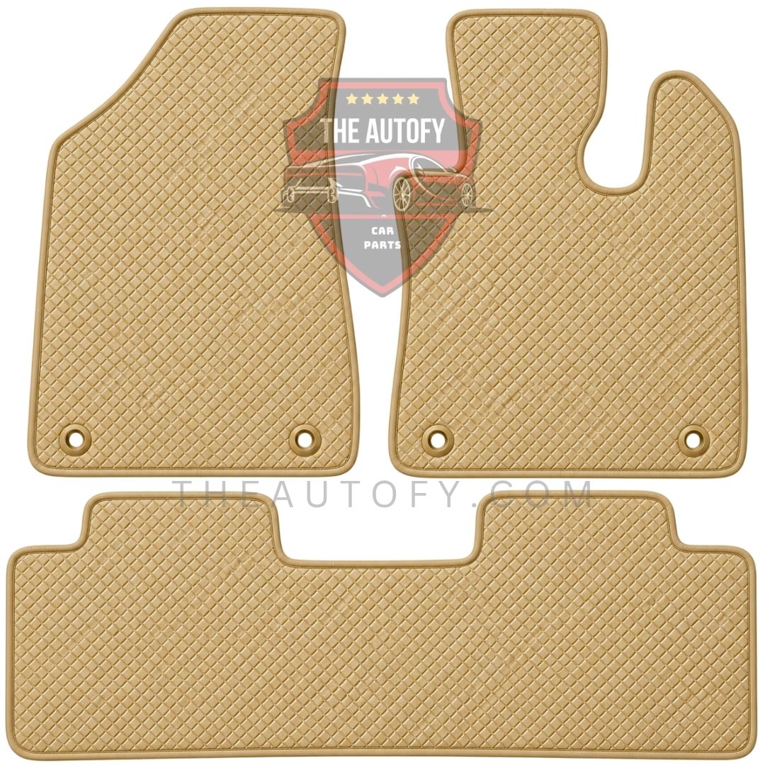 MG HS Rexine Floor Mats - Model 2026-2027