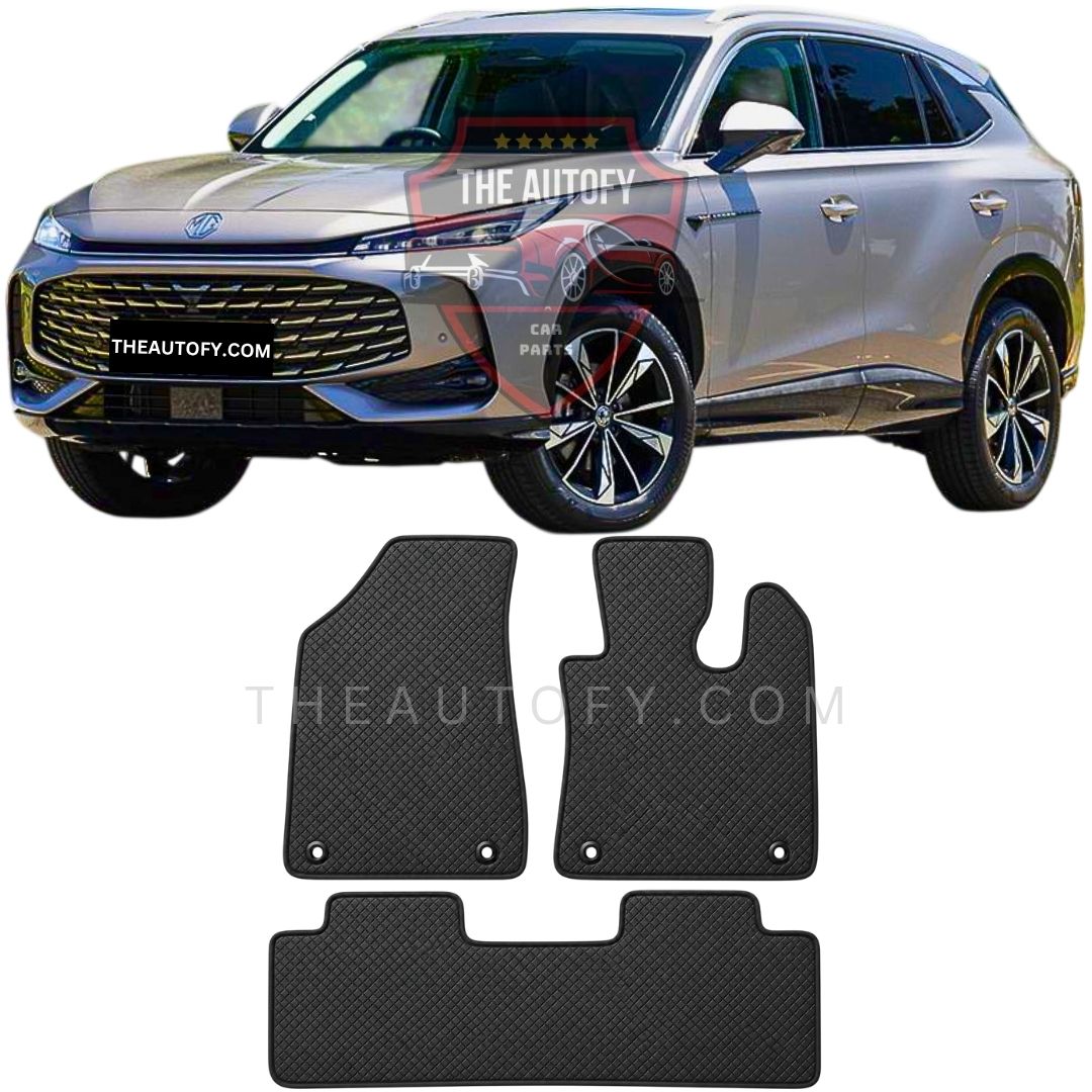 MG HS Rexine Floor Mats - Model 2026-2027