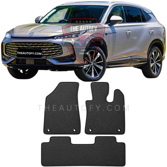 MG HS Rexine Floor Mats - Model 2026-2027