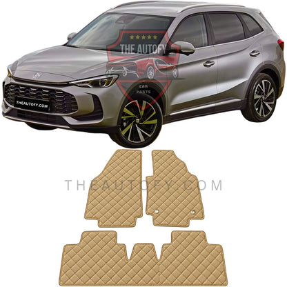 MG ZS 7D Flat Floor Mats - Model 2026-2027