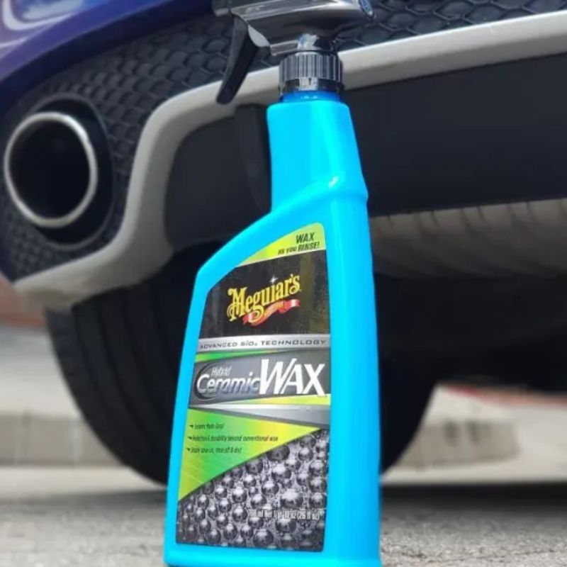 MEGUIAR'S G190526 Cire Hybride Céramique Spray - Protection Extrême Voiture 26oz Bleu/Patchwork