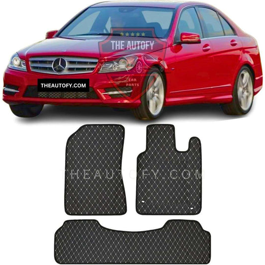 Mercedes-Benz C-Class W204 Floor Mats - Model 2007-2014 - THEAUTOFY.COM