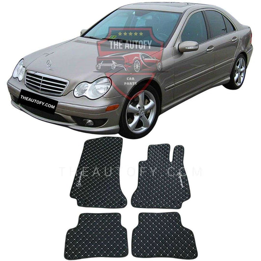 Mercedes-Benz C-Class W203 Floor Mats - Model 2001-2007 - THEAUTOFY.COM
