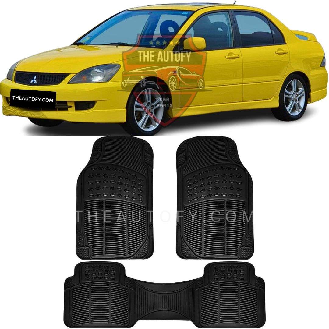 Mitsubishi Lancer Floor Mats - Model 2004-2008 - THEAUTOFY.COM
