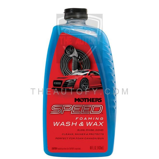 Mothers Speed Foaming Wash And Wax | Car Shampoo - 48oz