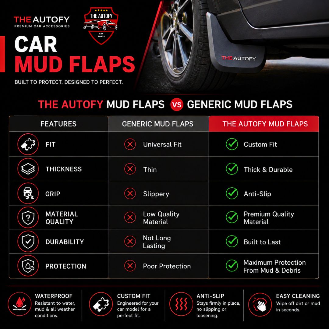 Jaecoo J7 Mud Flaps 4pcs - Model 2025-2026