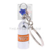 NOS-Can-Cylinder-Shape-Keychain-Keyring-Silver