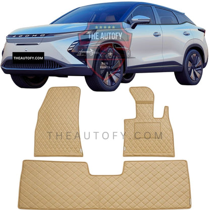 Omoda E5 7D Flat Floor Mats - Model 2025-2026