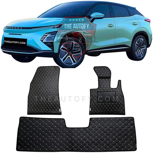 Omoda E5 7D Flat Floor Mats - Model 2025-2026