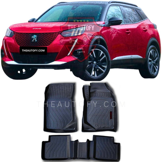 Peugeot 2008 TPR Floor Mats - Model 2022-2025