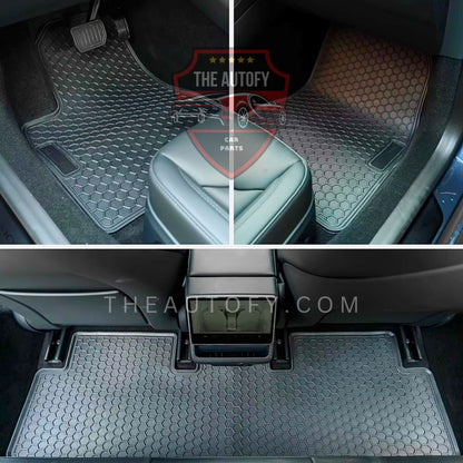 Toyota Hilux Vigo Latex Rubber Floor Mats - Model 2005-2015