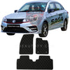 ProtonSagaPremiumLuxury7DFlatRexeneFloorMatsSet-Black