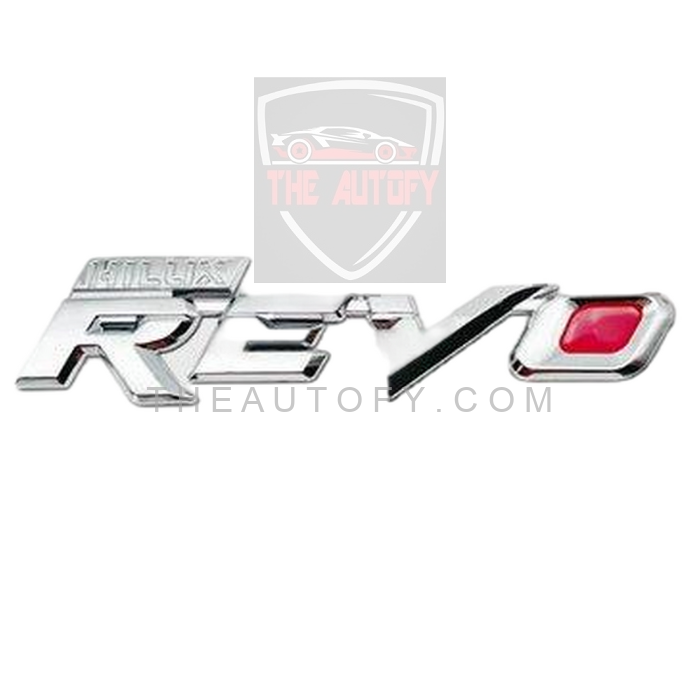 thumbnail image 2 of Genuine Toyota Matt Black Front Emblem - 19cm For Hilux Revo Rocco (2015-2020) - Part #75310-0K010 2 of 5