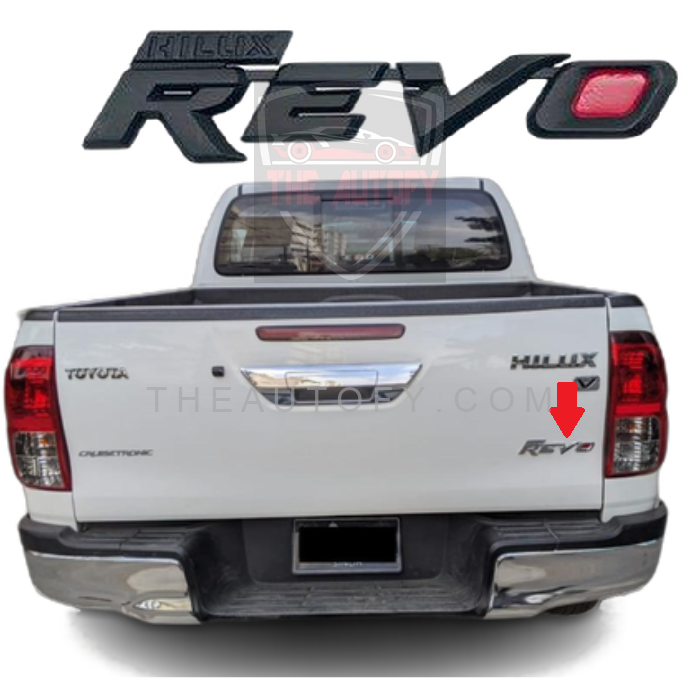 Toyota Hilux Revo Logo | Monogram - Model 2015-2024