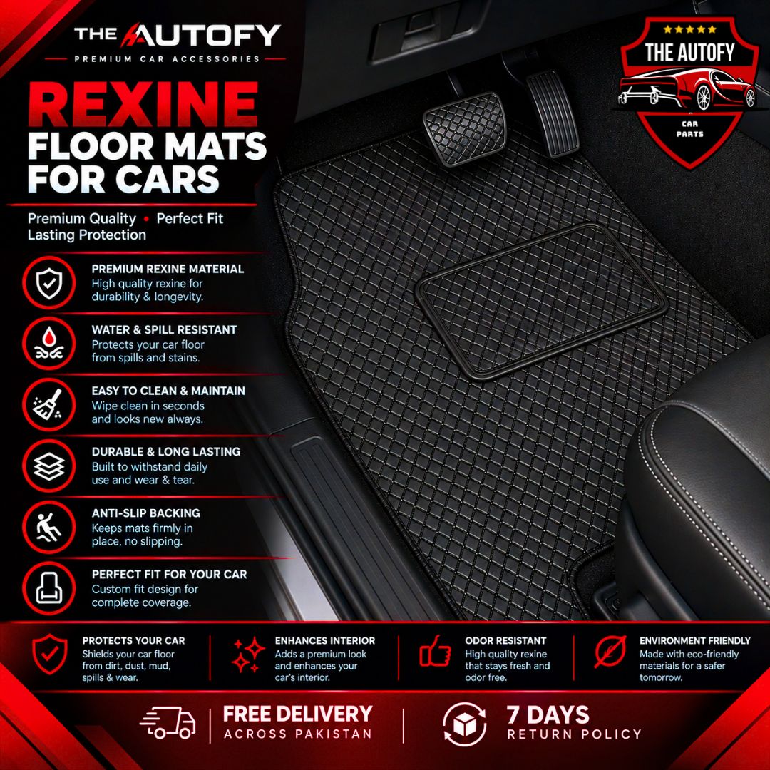 Audi A3 Rexine Floor Mats - Model 2012-2020