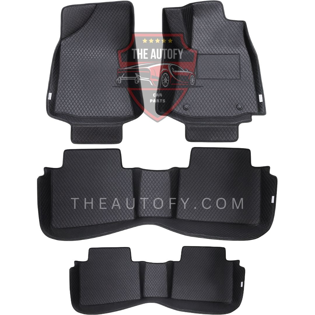 Tank 500 Rexine Tray Floor Mats - Model 2024-2026