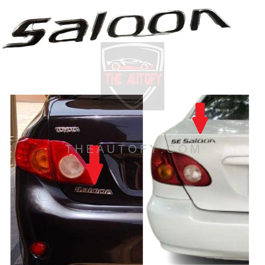 Saloon Sticker For Corolla