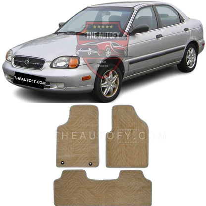 Suzuki Baleno Floor Mats - Model 1998-2005