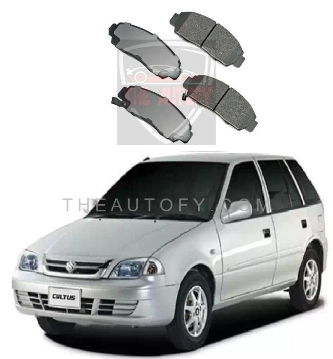 Suzuki Cultus Front Brake Pads - Model 2000-2017