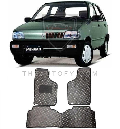 Suzuki Mehran Floor Mats - Model 1988-2019
