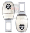 Suzuki-Style-Double-Buckle-Metal-Seat-Belt-Clip-2pcs