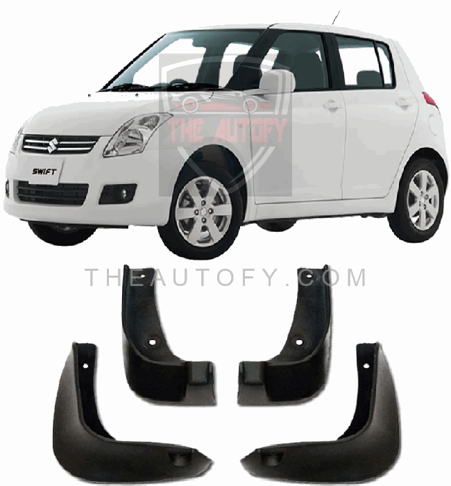 Suzuki Swift Mud Flaps 4pcs - Model 2010-2022