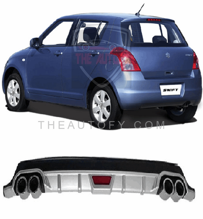 Suzuki Swift Rear Bumper Diffuser - Model 2010-2022