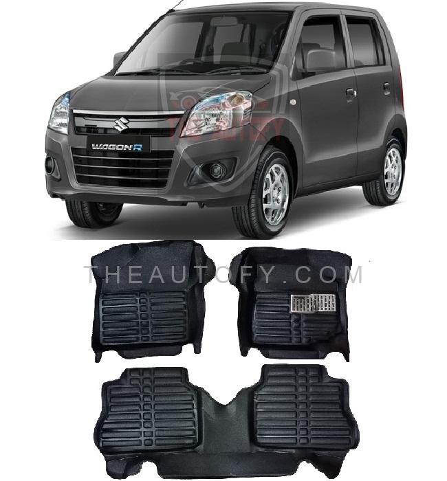 Suzuki Wagon R Floor Mats - Model 2014-2024