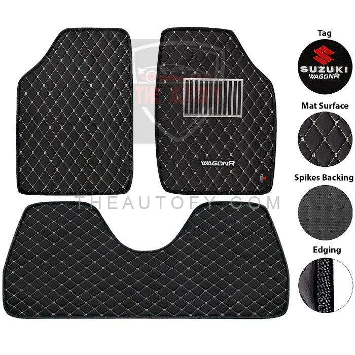 Suzuki Wagon R Floor Mats - Model 2014-2024