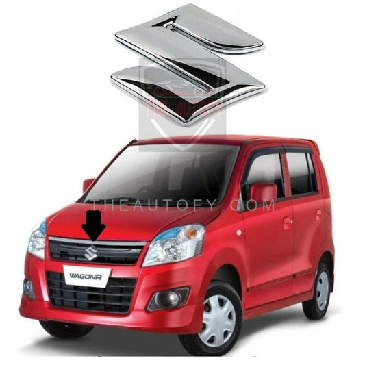 Suzuki Wagon R Front Grill Logo - Model 2014-2024
