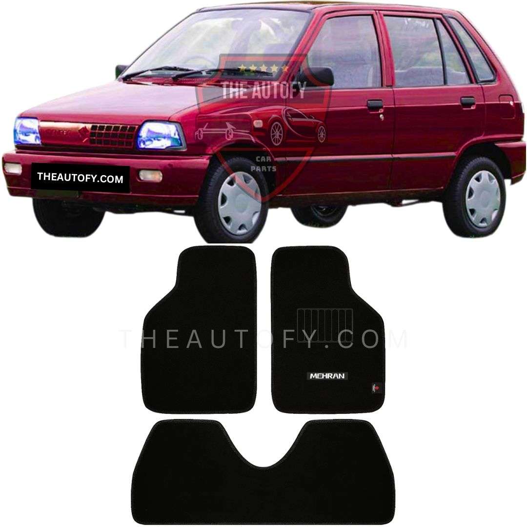 Suzuki Mehran Premium Carpet Floor Mats - Model 1988-2019 – THEAUTOFY.COM