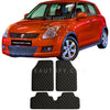 SuzukiSwift1stGenPremiumLuxury7DFlatFloorMatsSet-Black