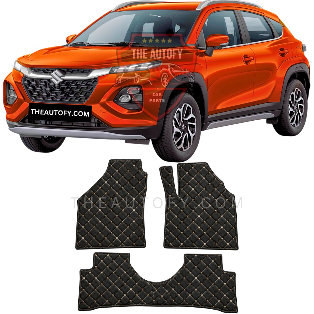 Suzuki Fronx 7D Flat Floor Mats - Model 2026-2027