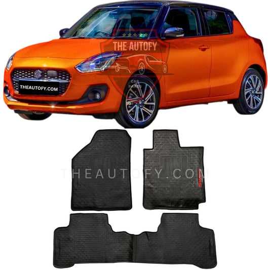 Suzuki Swift Latex Rubber Floor Mats - Model 2022-2025