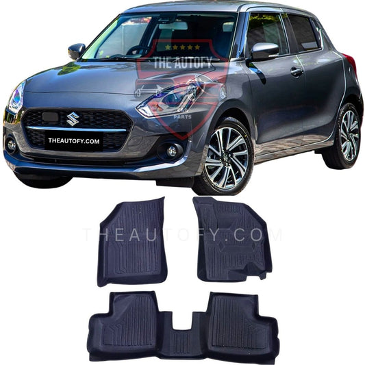 Suzuki Swift TPR Floor Mats - Model 2022-2025