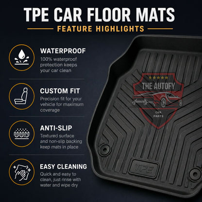 Hyundai Sonata N Line TPE Floor Mats - Model 2025-2026