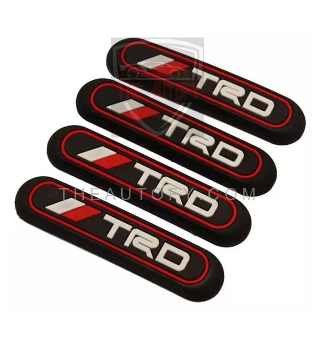 TRD Door Guards Protector Oval Style - 4 Pieces