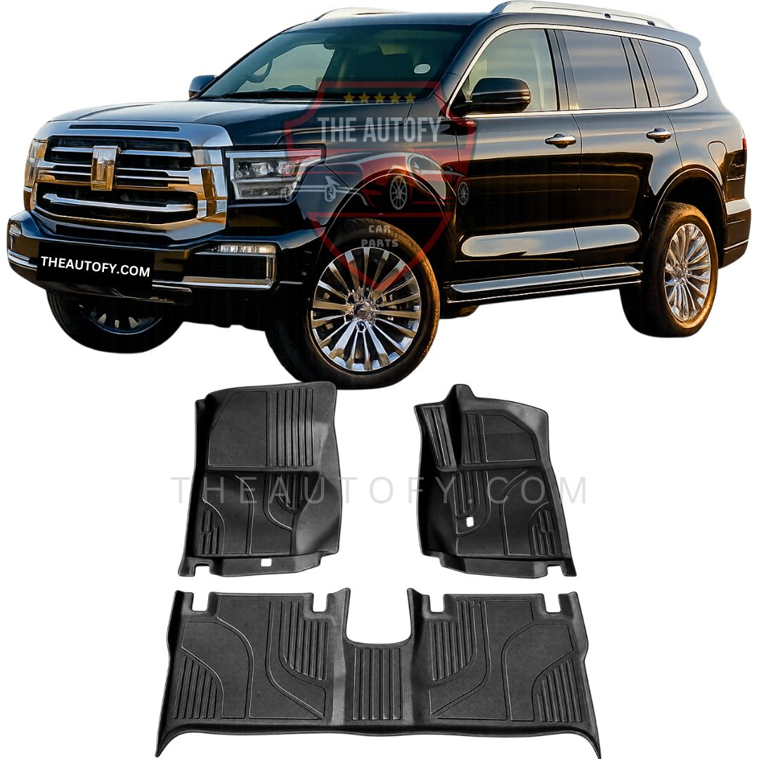 Tank 500 TPE Floor Mats 3pcs - Model 2024-2026