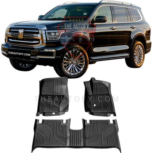 Tank 500 TPE Floor Mats 3pcs - Model 2024-2026