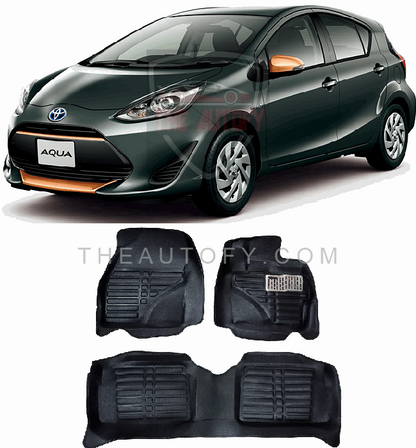 Toyota Aqua Floor Mats - Model 2012-2021