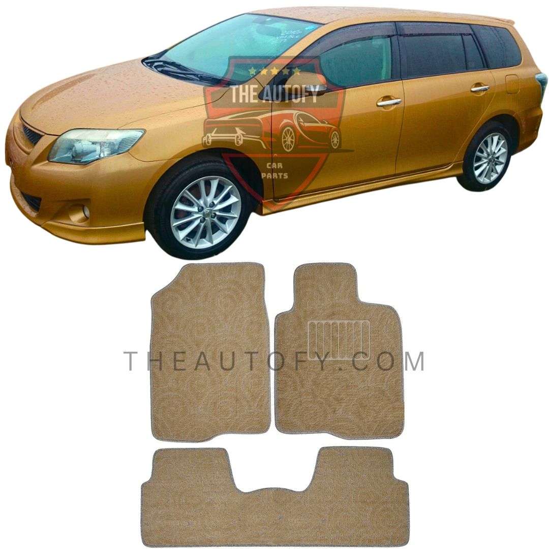 Toyota Corolla Fielder Floor Mats - Model 2006-2012