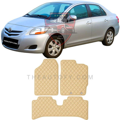 Toyota Belta Floor Mats - Model 2005-2012