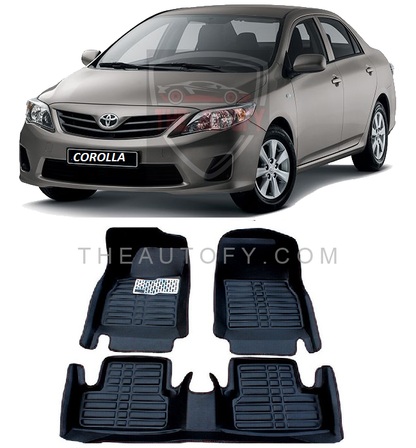 Toyota Corolla Floor Mats - Model 2008-2014
