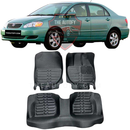 Toyota Corolla Floor Mats - Model 2002-2008